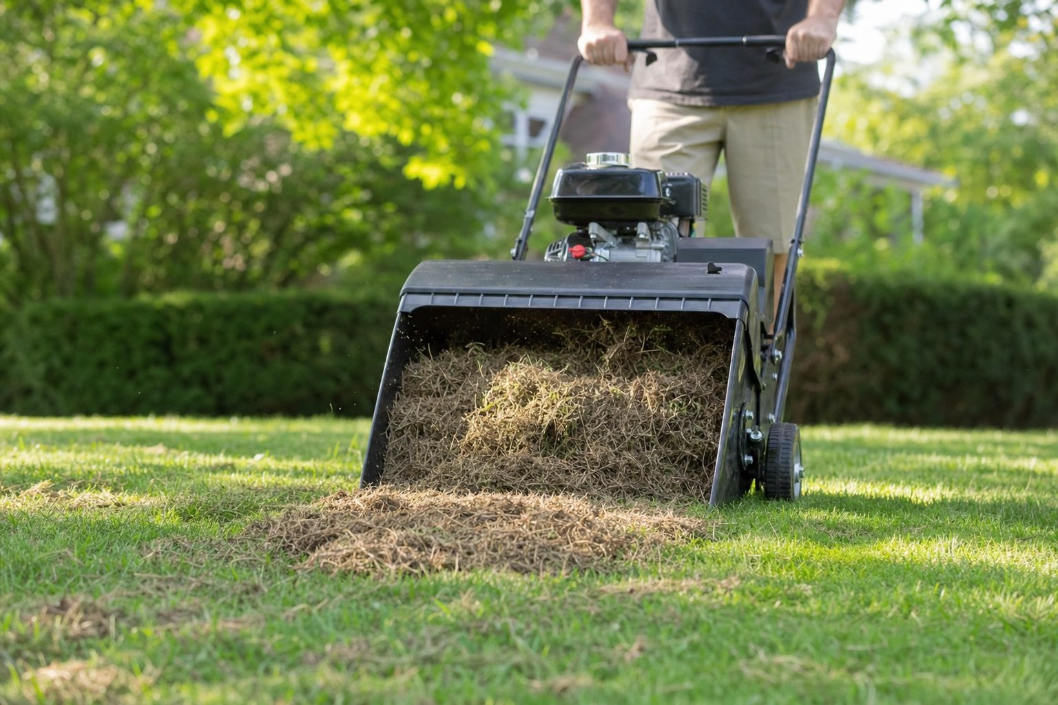 Dethatching